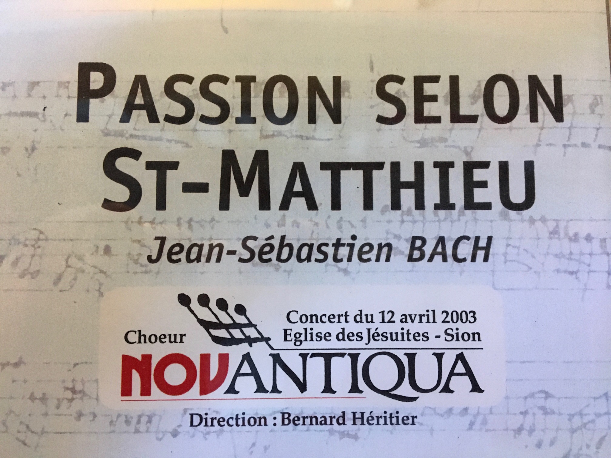 La Passion selon Saint-Matthieu